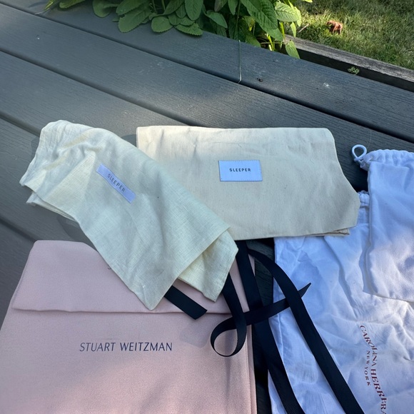 Designer dust bag lot - Chloe , Ganni, Stuart Weitzman , saint laurent - Picture 8 of 8